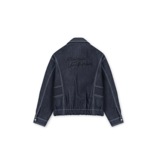 Selvedge Denim Zip Jacket - Image 4